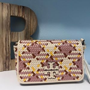 Tory Burch Thea Woven bag NWT